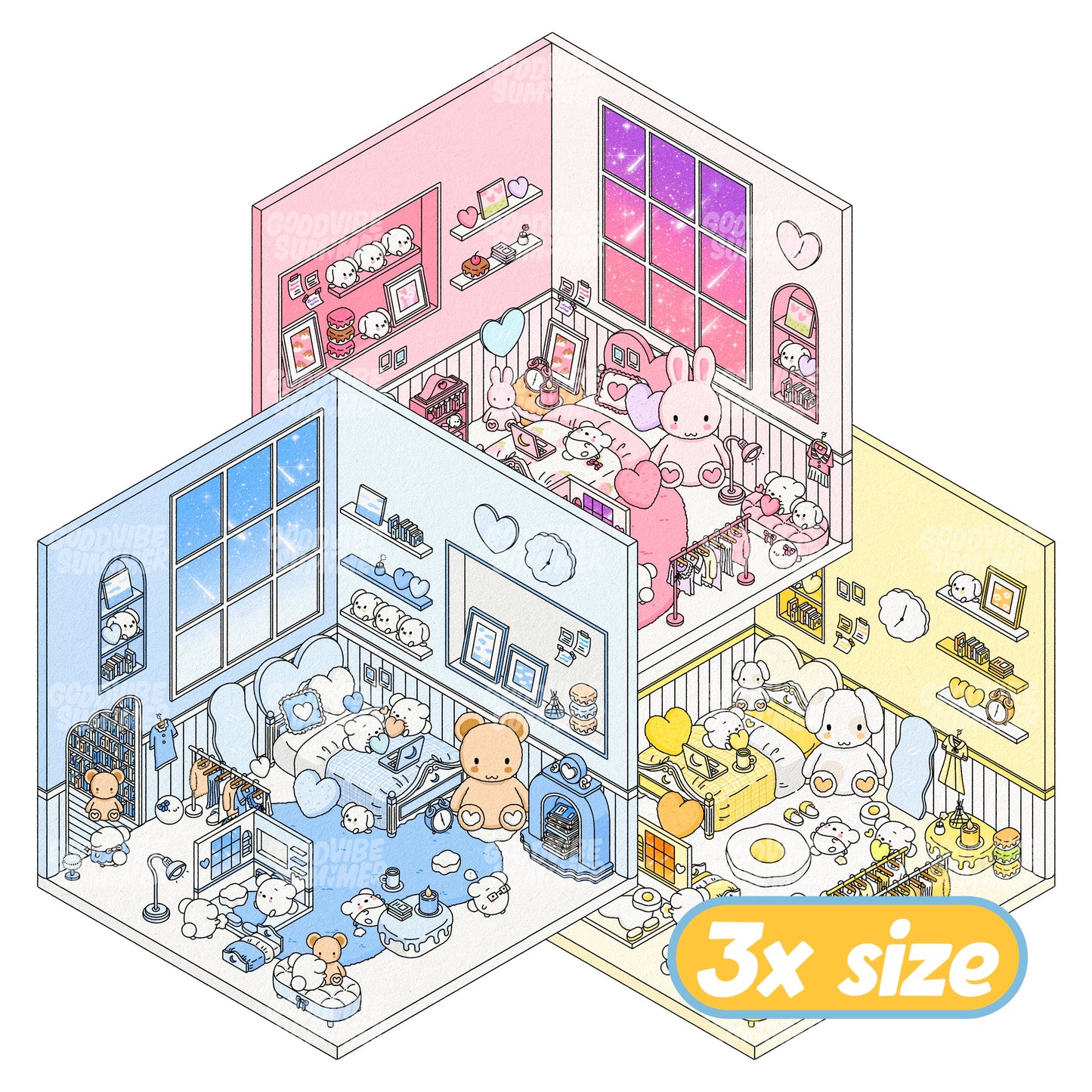 ドリーミールームコレクション 3倍サイズ