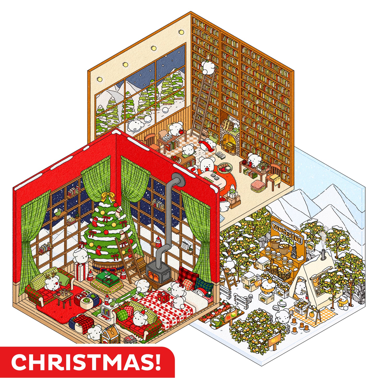 Santa's Wonderland Scene Bundle