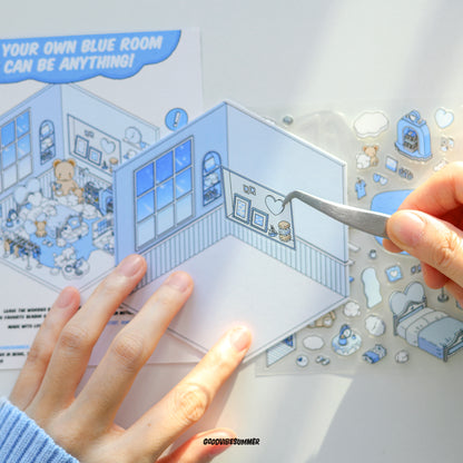 ブルーベアベッドルーム