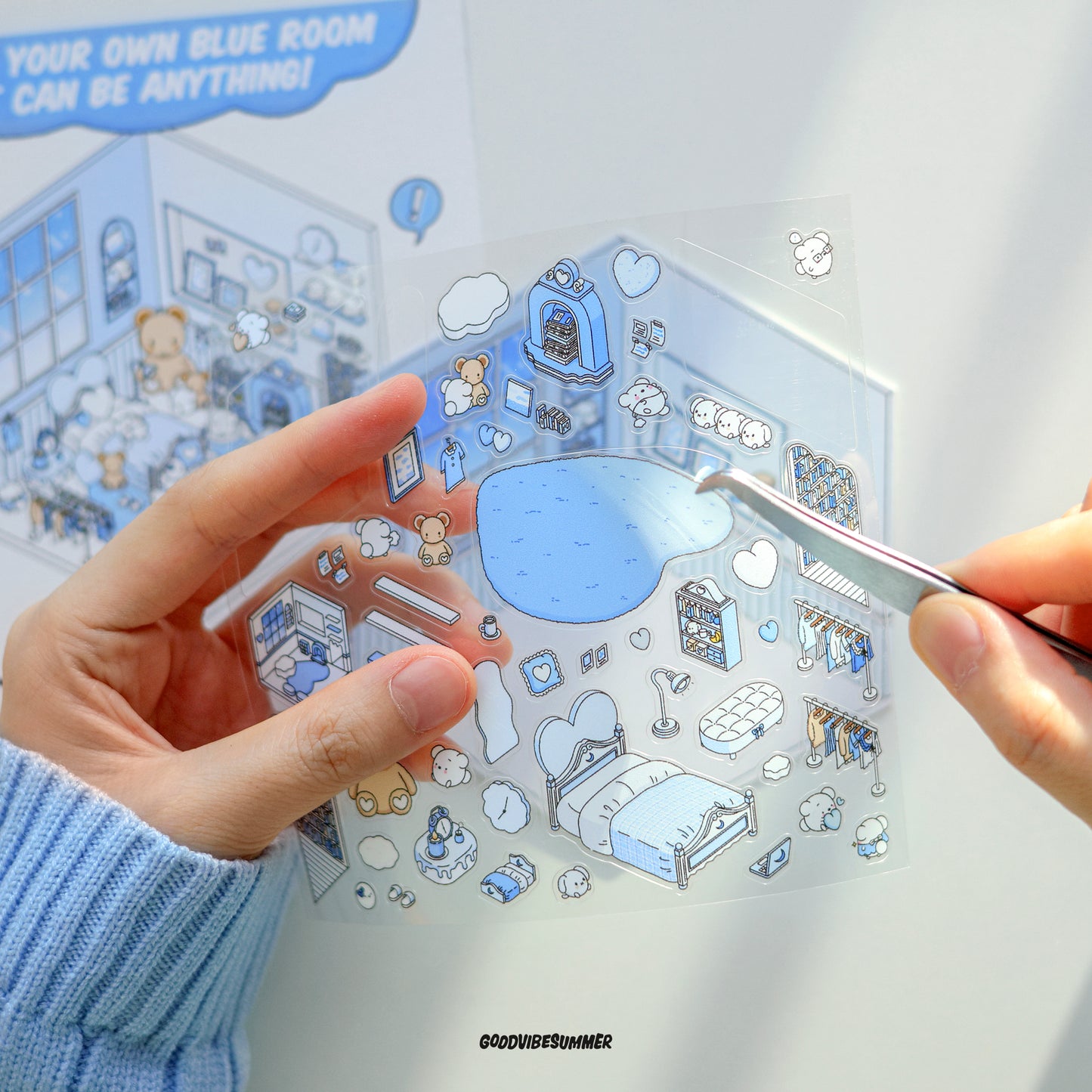 ブルーベアベッドルーム