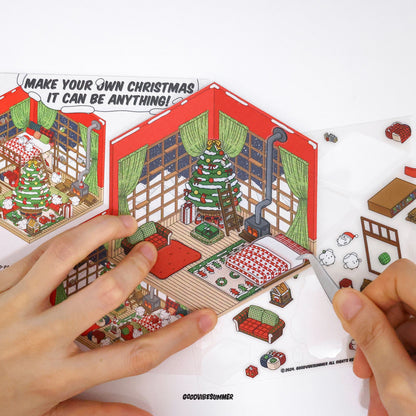 居心地の良いクリスマスキャビン