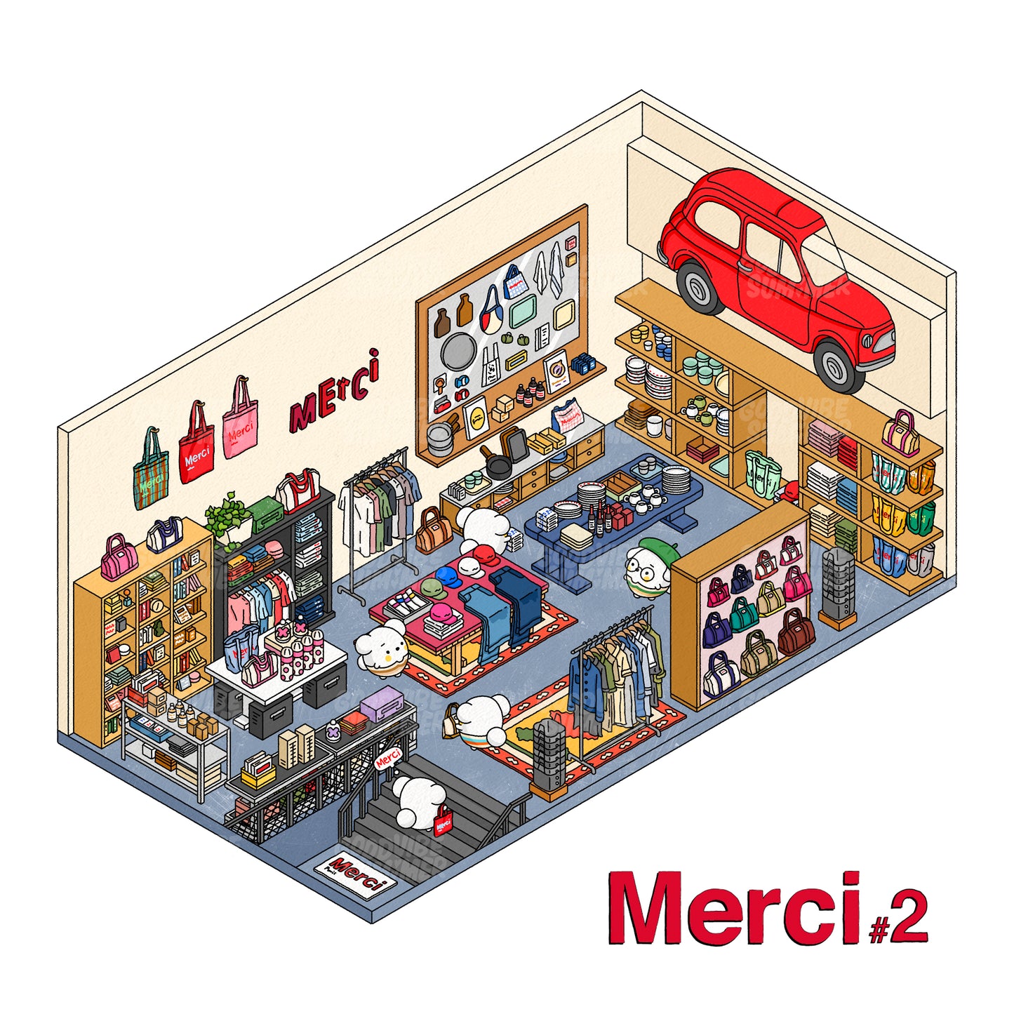 Official Merci Paris #2 Collab - Limited Edition