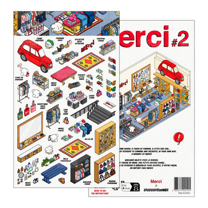 Official Merci Paris #2 Collab - Limited Edition